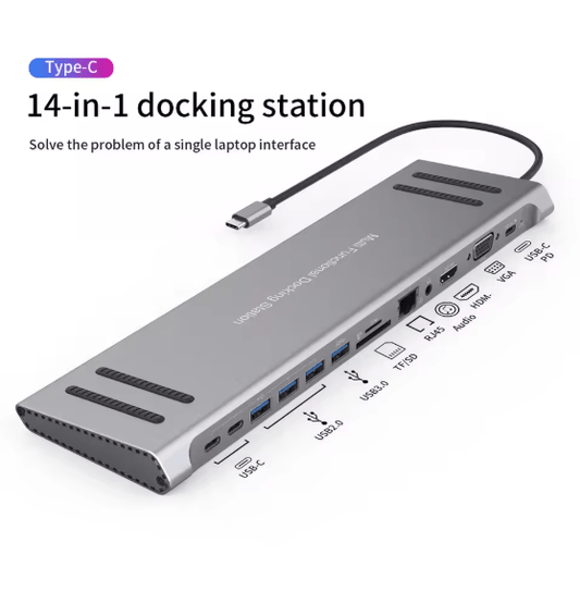 14-in-1 USB-C docking station