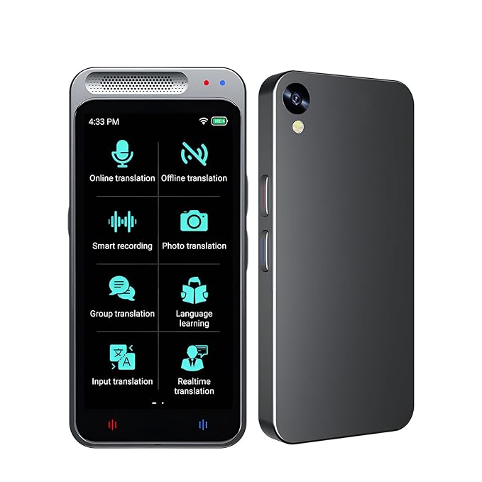 Portable AI translator device