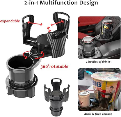 360 degree rotating car drink holder