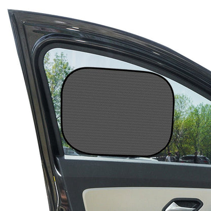 Car sunshade covering front windshield