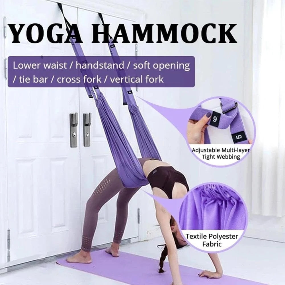 Door Yoga Hammock yoga stretching exercise