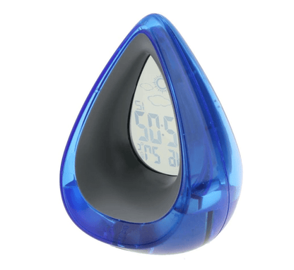 Drop Shaped Digital Alarm Clock side view