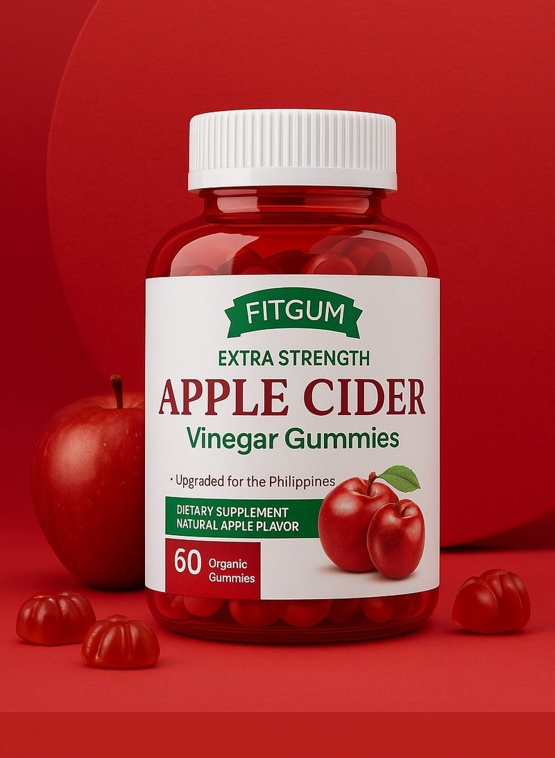FitGum Extra Strength Apple Cider Vinegar Gummies