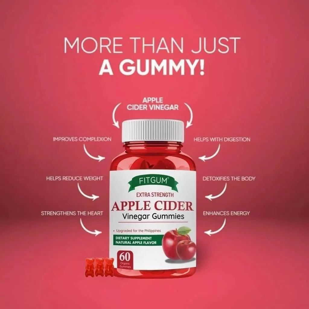 FitGum ACV Gummies 60 count