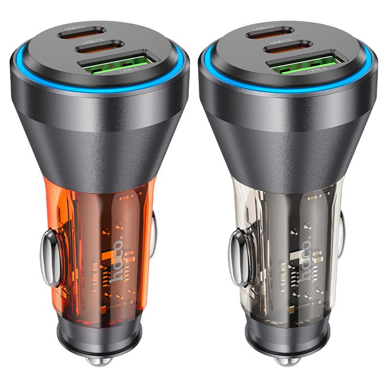 Hoco car charger with phone charging