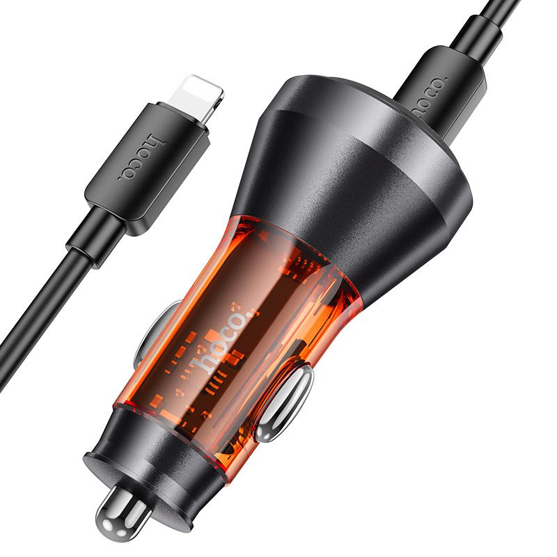 Hoco car charger packaging