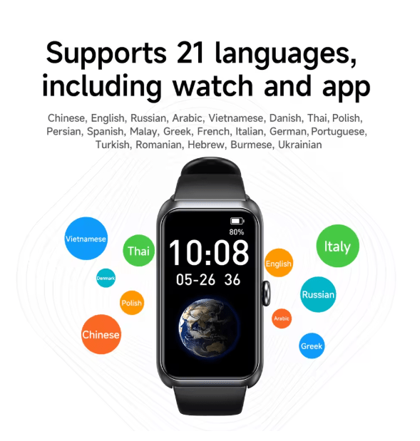 Hoco Smart Sports Watch worn on wrist