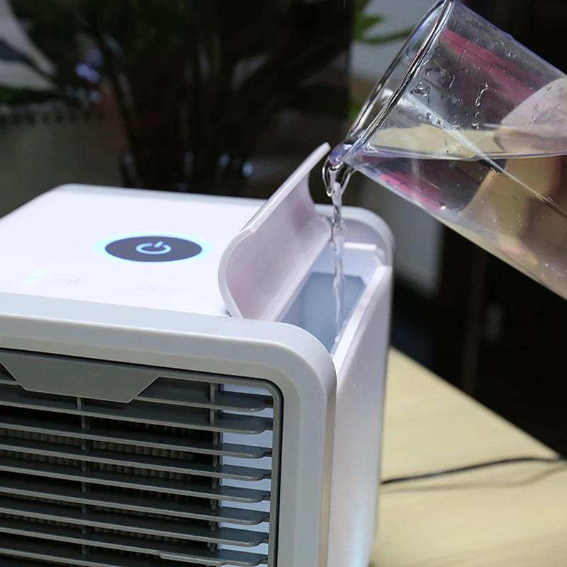 Personal air cooler adjustable front vents