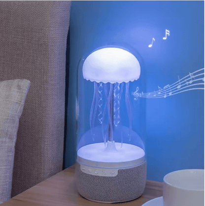 Jellyfish speaker lighting effect close-up