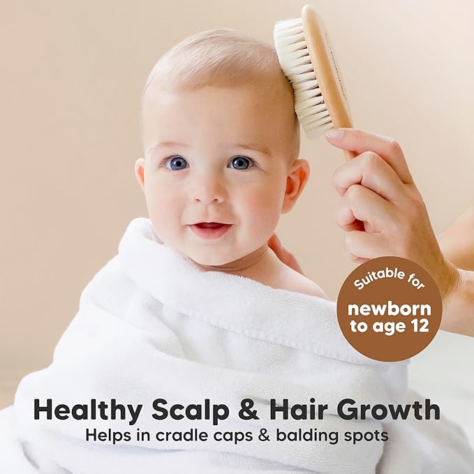 Kidilo Baby Brush and Comb Set close-up