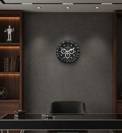 Luxury MasterTime Wall Clock in Gray