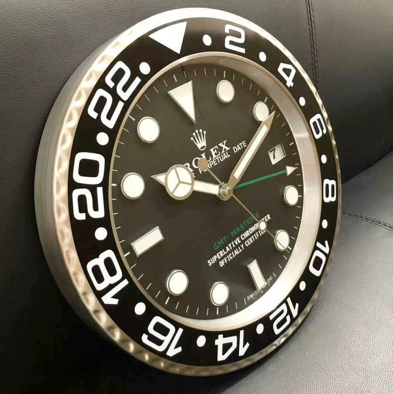 Luxury MasterTime Wall Clock on living room wall