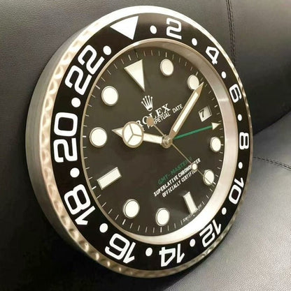 Luxury MasterTime Wall Clock on living room wall