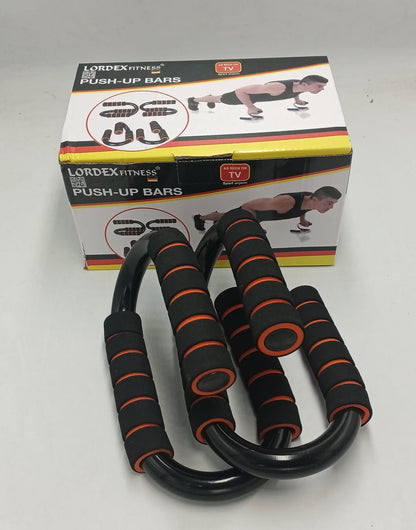Marshal Fitness Push-Up Bar in use