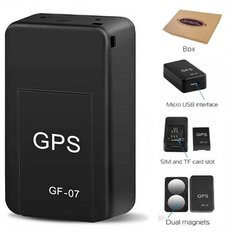 Mini GPS tracker main view