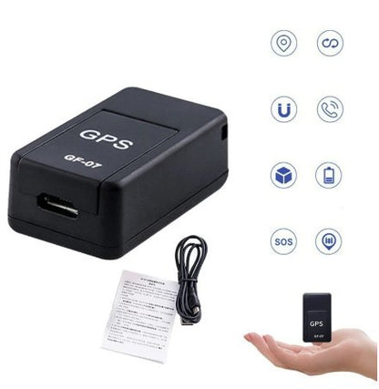 Mini GPS tracker size comparison