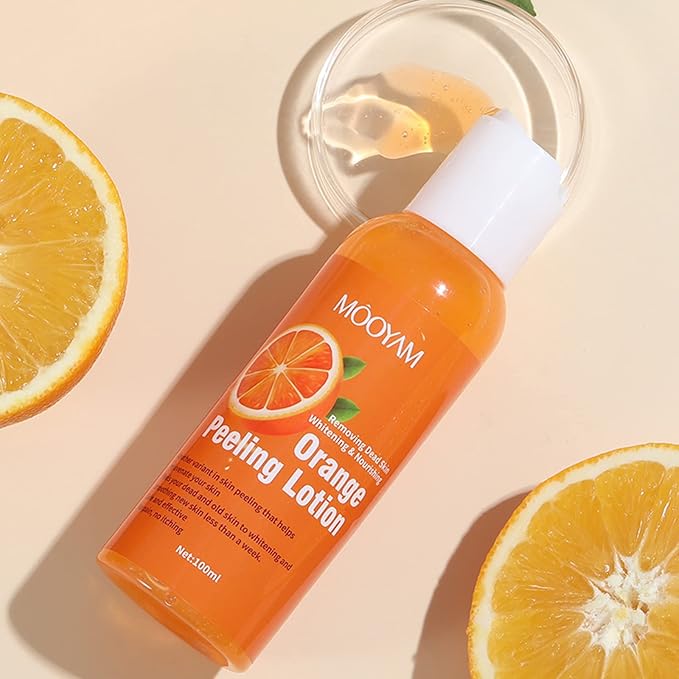 Mooyam Orange Peeling Lotion bottle