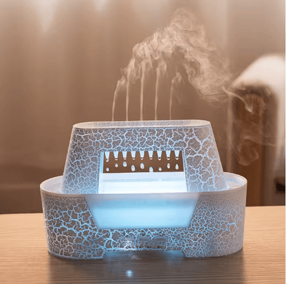 Raindrop Aroma Humidifier on desk