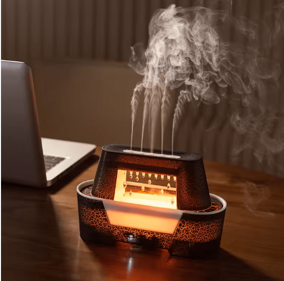 Raindrop Aroma Humidifier with mist effect