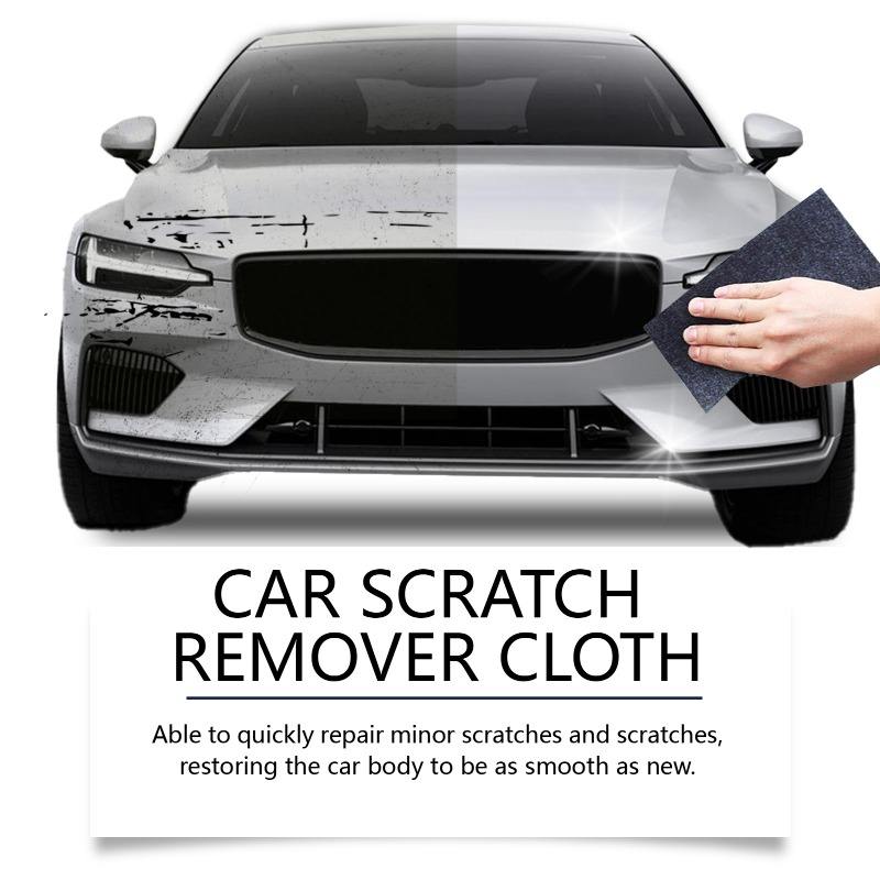 Car scratch remover cloth close-up texture