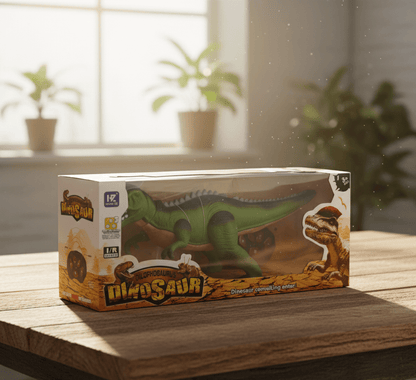 Remote-Control Dilophosaurus Dinosaur Toy walking