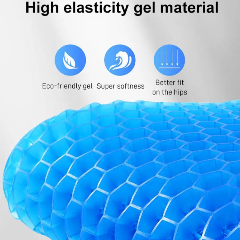 Silicone ice pad car seat cushion additional angle