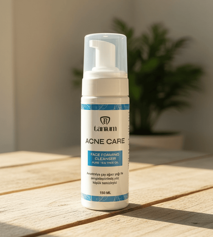 Tanium Face Foaming Cleanser bottle