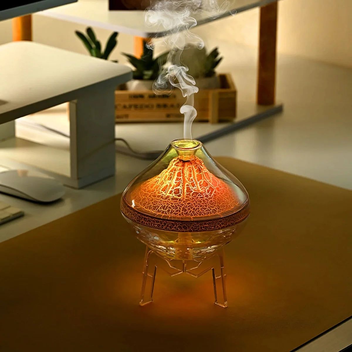 Volcano lamp humidifier USB cable